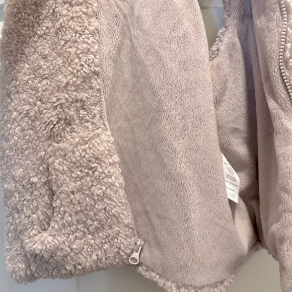 AMERICAN WIDGEON Kids Cozy Sherpa Vest - DUSTY PINK size 6 - Picture 5 of 7